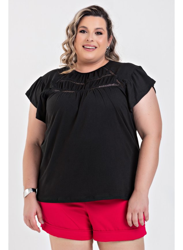 3101 blusa feminina blusa plus size blusa detalhe em renda blusa verao 2024 2025 7
