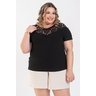 3102 blusa manga curta viscose e elastano verao 2024 2025 plus size 8