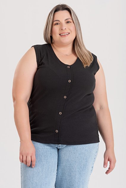 3108 regata feminina plus size regata de ribana com detalhes de algodao verao 2024 2025 10