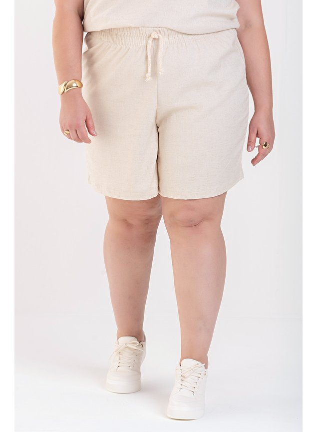 3112 bermuda feminina bermuda plus size bermuda de linho verao 2024 2025 3