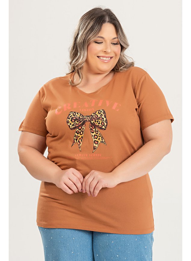 3158 t shirt de algodao verao 2025 plus size estampada creative 10