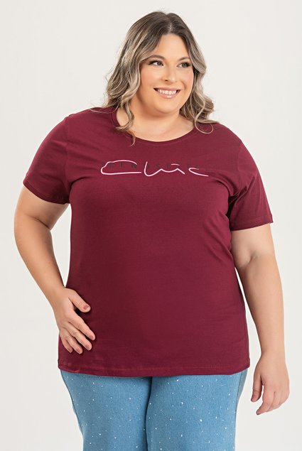 3154 t shirt feminina verao 2025 plus size estampada chic 7