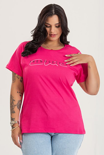 3155 t shirt de algodao verao 2025 plus size estampada chic 11