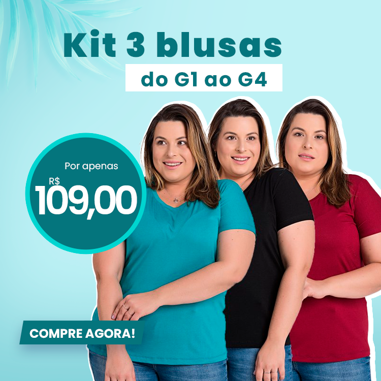 kit blusas moda prime home kit3g4