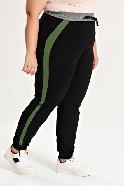 3182 calca feminina molecotton detalhe na lateral 2