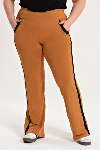 3173 calca plus size moletinho calca plus size molecotto calca com faixa calca com bolso conjunto plus size 13