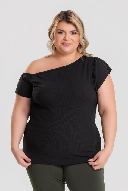 3236 blusa plus size ombro a ombro blusa ciganinha plus size blusa pink blusa preta 5
