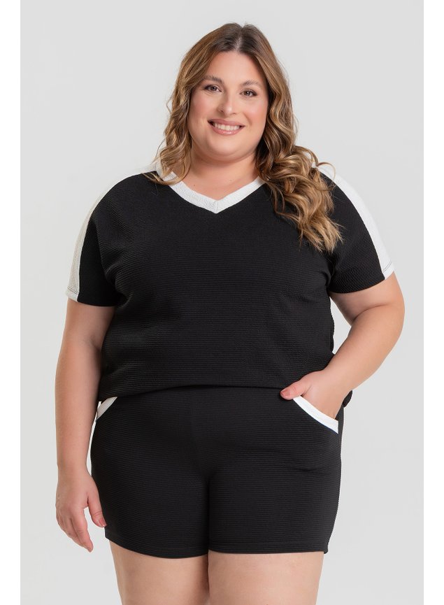 3206 blusa feminina plus size decote v blusa verde blusa preta blusa marrom 2