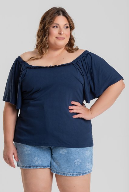 3220 blusa feminina plus sizem verao 2026 3