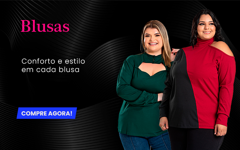 Blusas Manga Longa