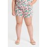 3210 shorts malha fria estampado plus size 4